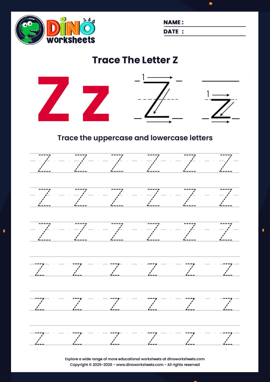 letter tracing worksheets pdf free download