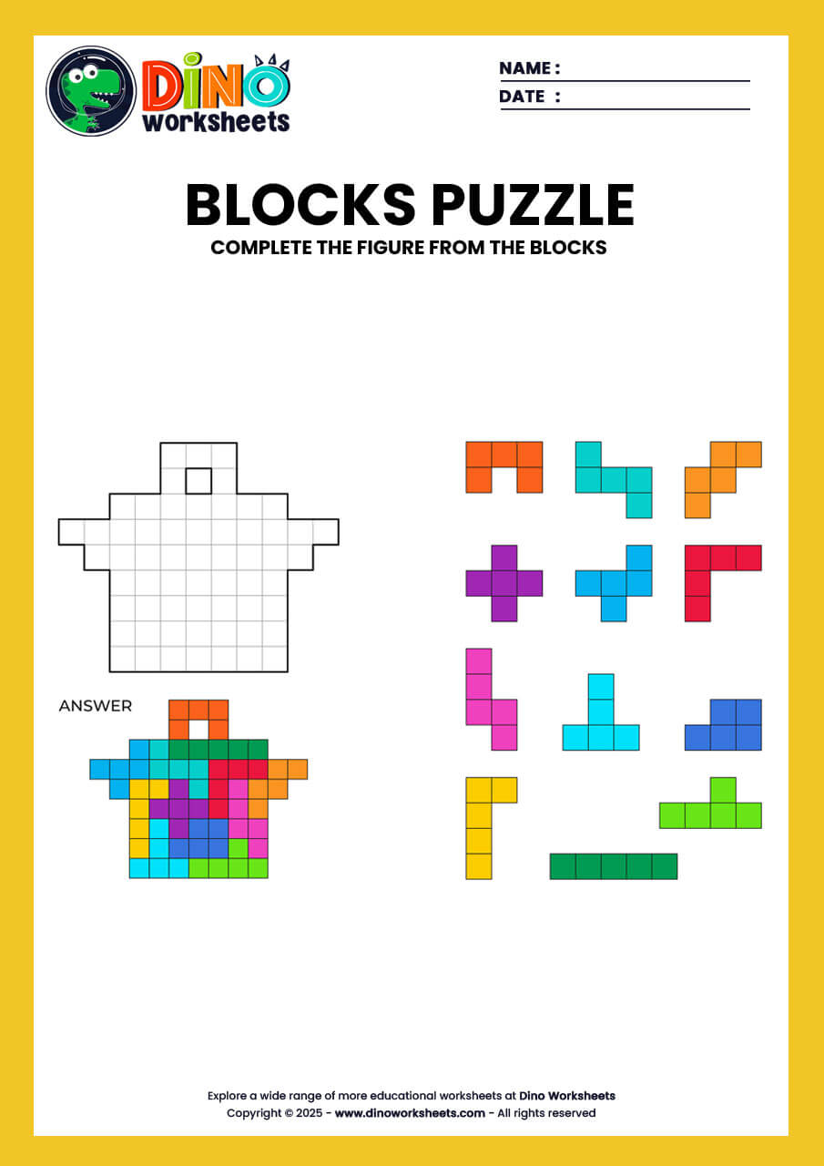 tetris puzzle for kids