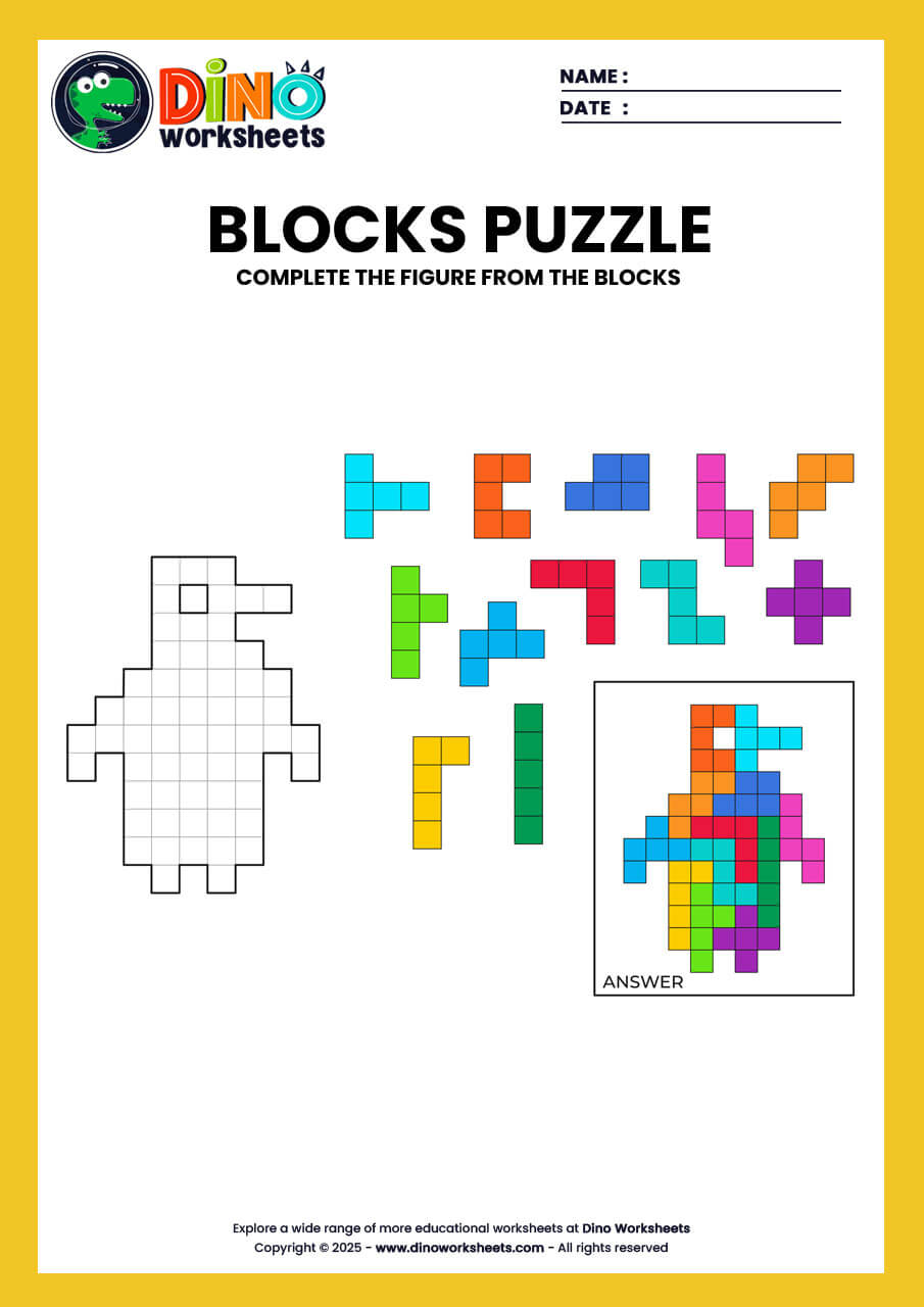 tetris puzzle for kids