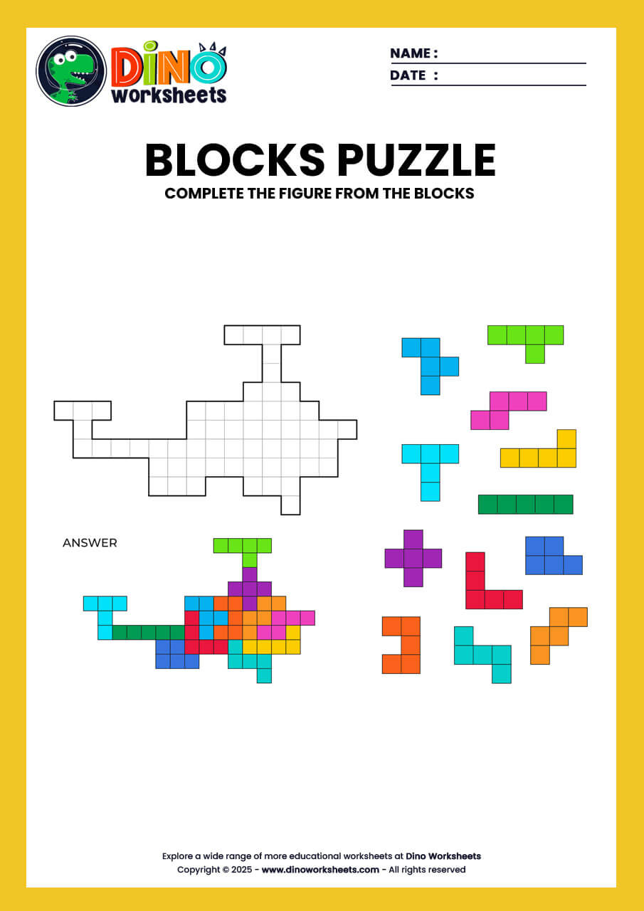 tetris puzzle for kids