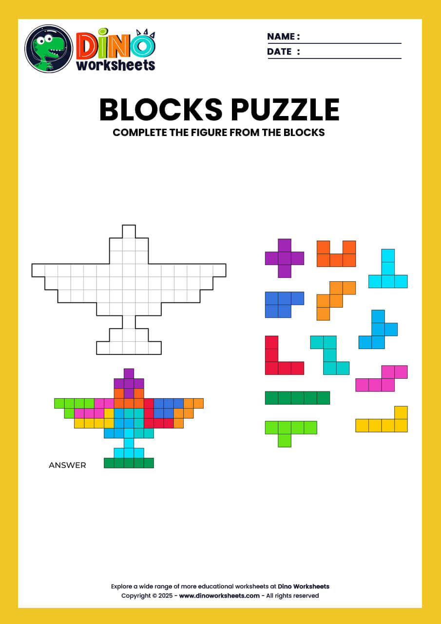 tetris puzzle for kids
