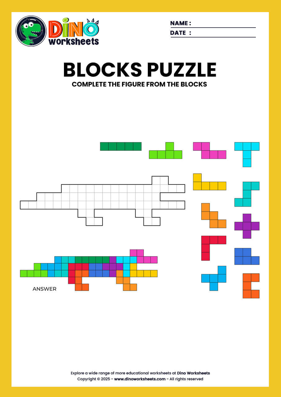 tetris puzzle for kids
