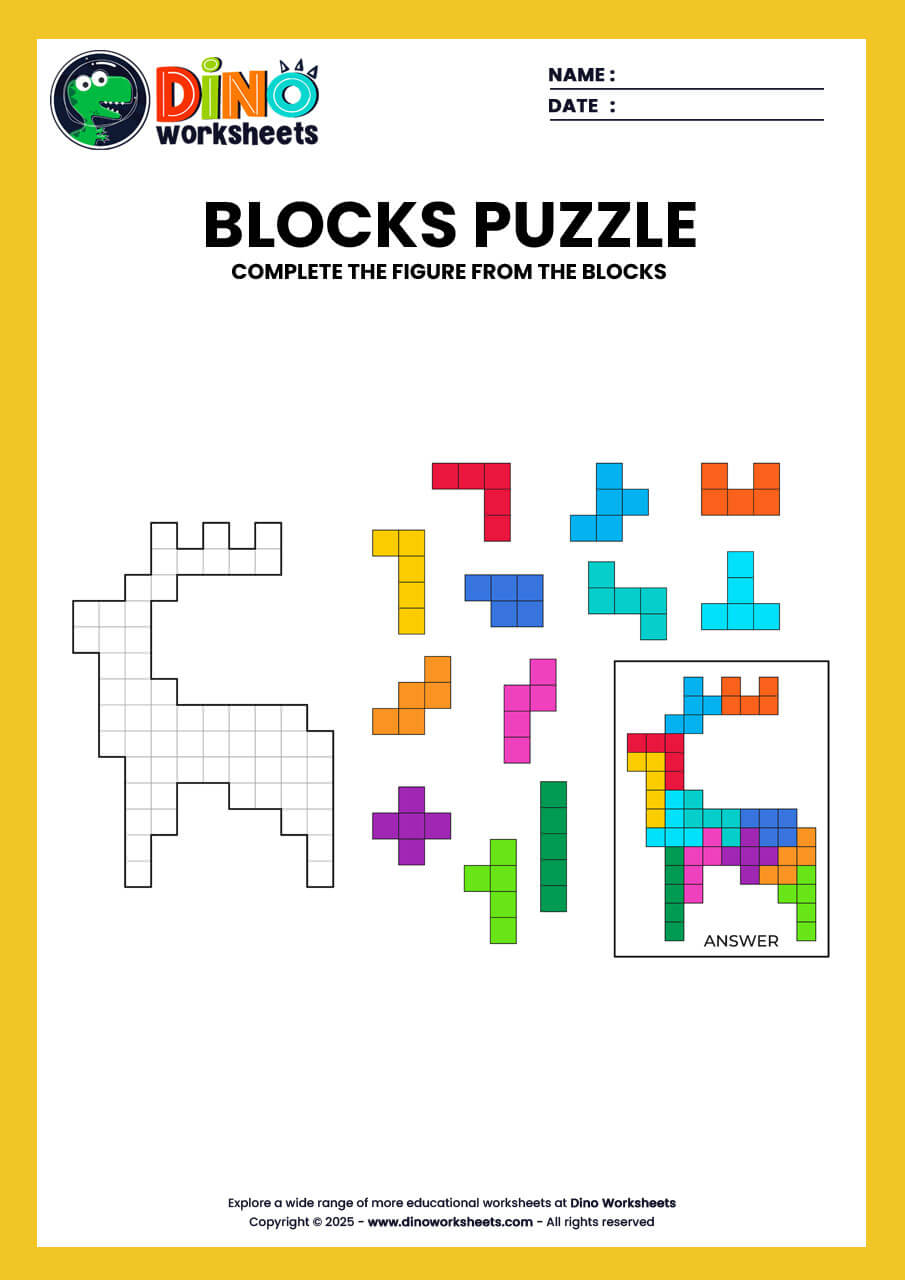 tetris puzzles for kids