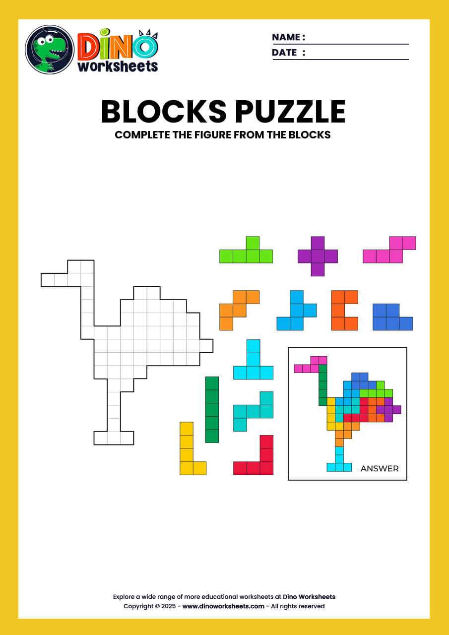 tetris puzzle for kids