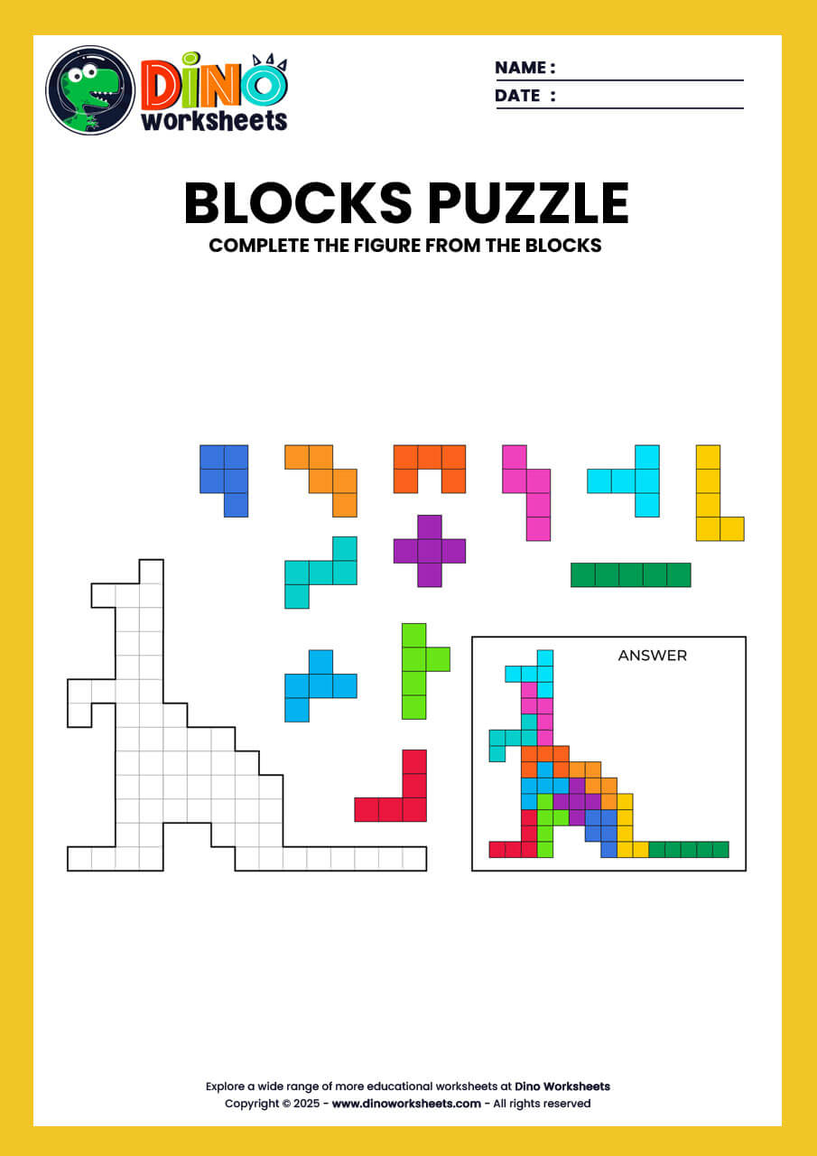 tetris puzzle for kids