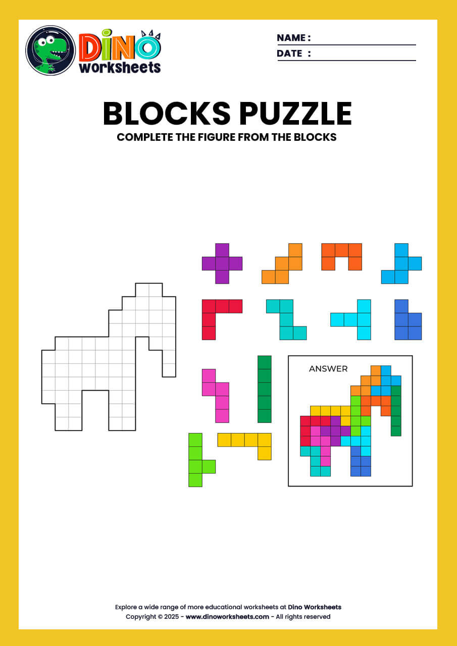 tetris puzzle for kids