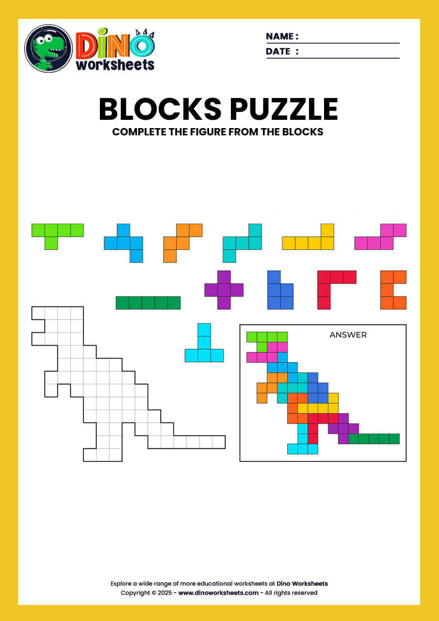 tetris puzzle for kids